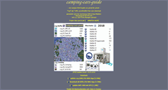 Desktop Screenshot of camping-cars-guide.net